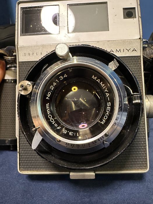 Фотоапарат Mamiya Super 23 з об’єктивом Mamiya secor 1:3,5 f=100mm