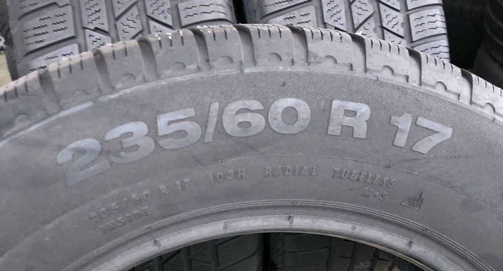 Шини Continental 235/60 r17 4шт Всесезон (240)