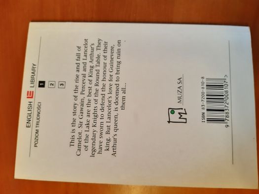 Książka po angielsku, Book in English