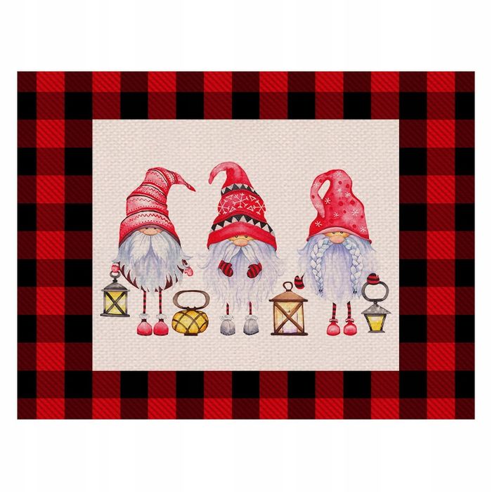 Podkładka Mata Pod Talerz Świąteczna Boże Narodzenie 30 X 45 Cm