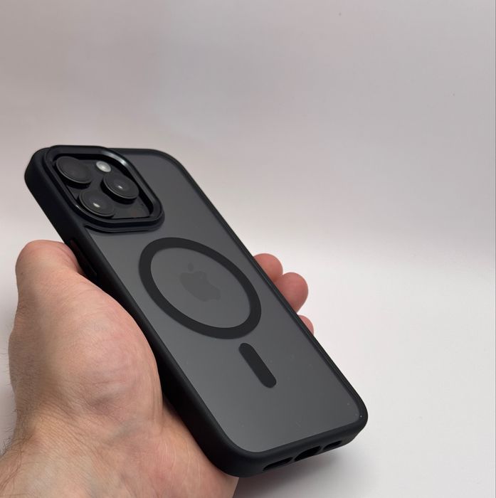 Чехол Iphone 16 Pro Black MagSafe, 15 Pro Max Black, 13 Pro Max Black