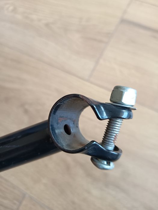 Uchwyt drążek pchacz kij rowerowy