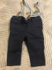 Spodnie z szelkami H&M 68