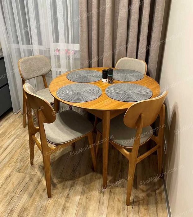 Стулья деревянные на кухню и кафе из Ясеня, Дуба с производства