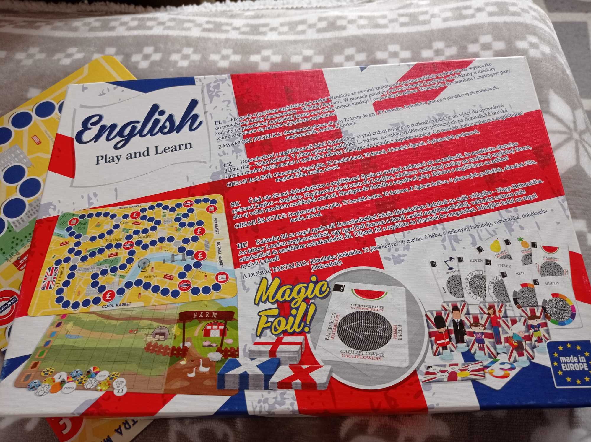 Gra edukacyjna English Play and Learn 8+