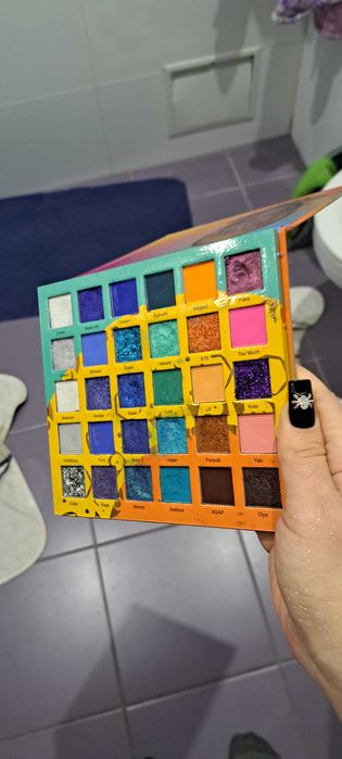 Палітра палетка тіні juvias place walhala 2 тени