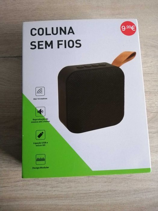 coluna bluetooth sem fios