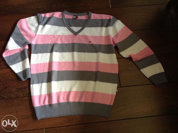 * Sweter Tommy Hilfiger r / L-XL Pasy j nowy