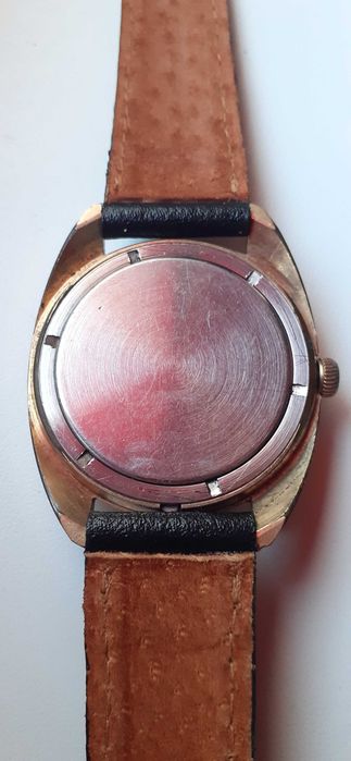 Zegarek Wostok 17 jewels pozłacany.