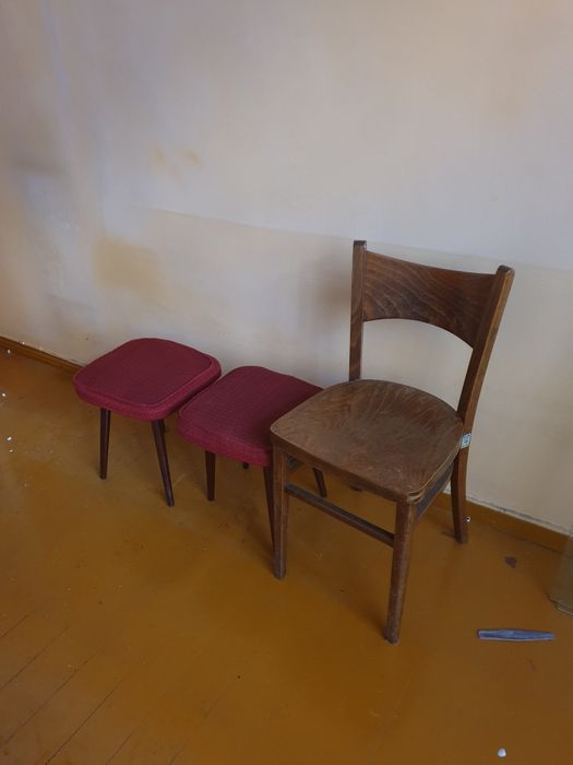 Krzesła Krzesełka prl