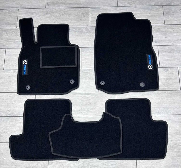 коврики ворсовые ворсові Mazda CX-5 USA CX-7 CX-9 M3 M6 M2 CX-30 MX-30