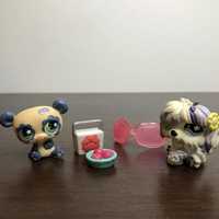 ** LITTLEST PET SHOP ** super ZESTAW PANDA+PIES 5 części-unikat-j.nowy