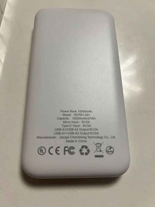 Powerbank Rocoren Павербанк Baseus 37w 10000mAh Новий Оригінал