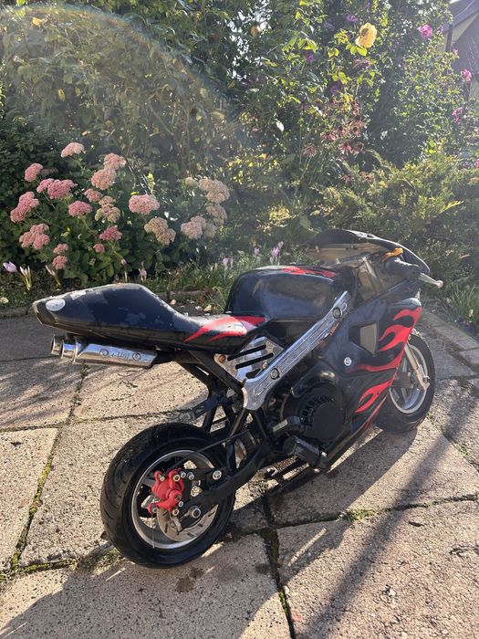 Mini Ścigacz Motocykl spalinowy dla dzieci. Mini Pocket