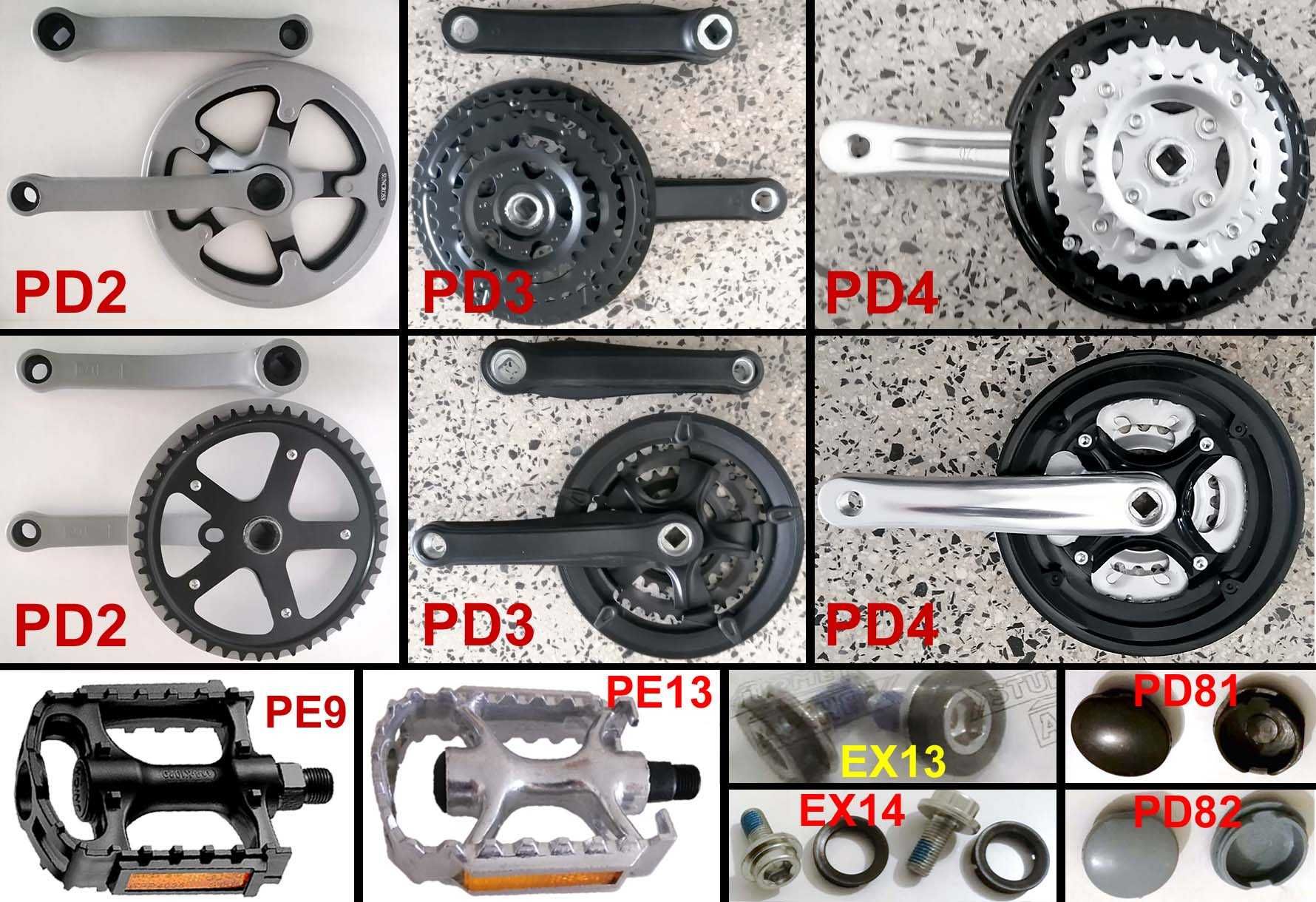 Peças p/ MTB (Mountain Bike, bicicleta de montanha)