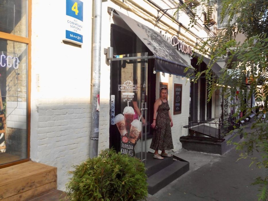 Фасад Кафе 115 м2, вул. Софіївська,4, Майдан Незалежності, Хрещатик