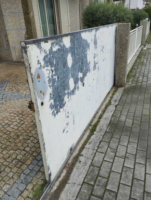 Portão em ferro maciço