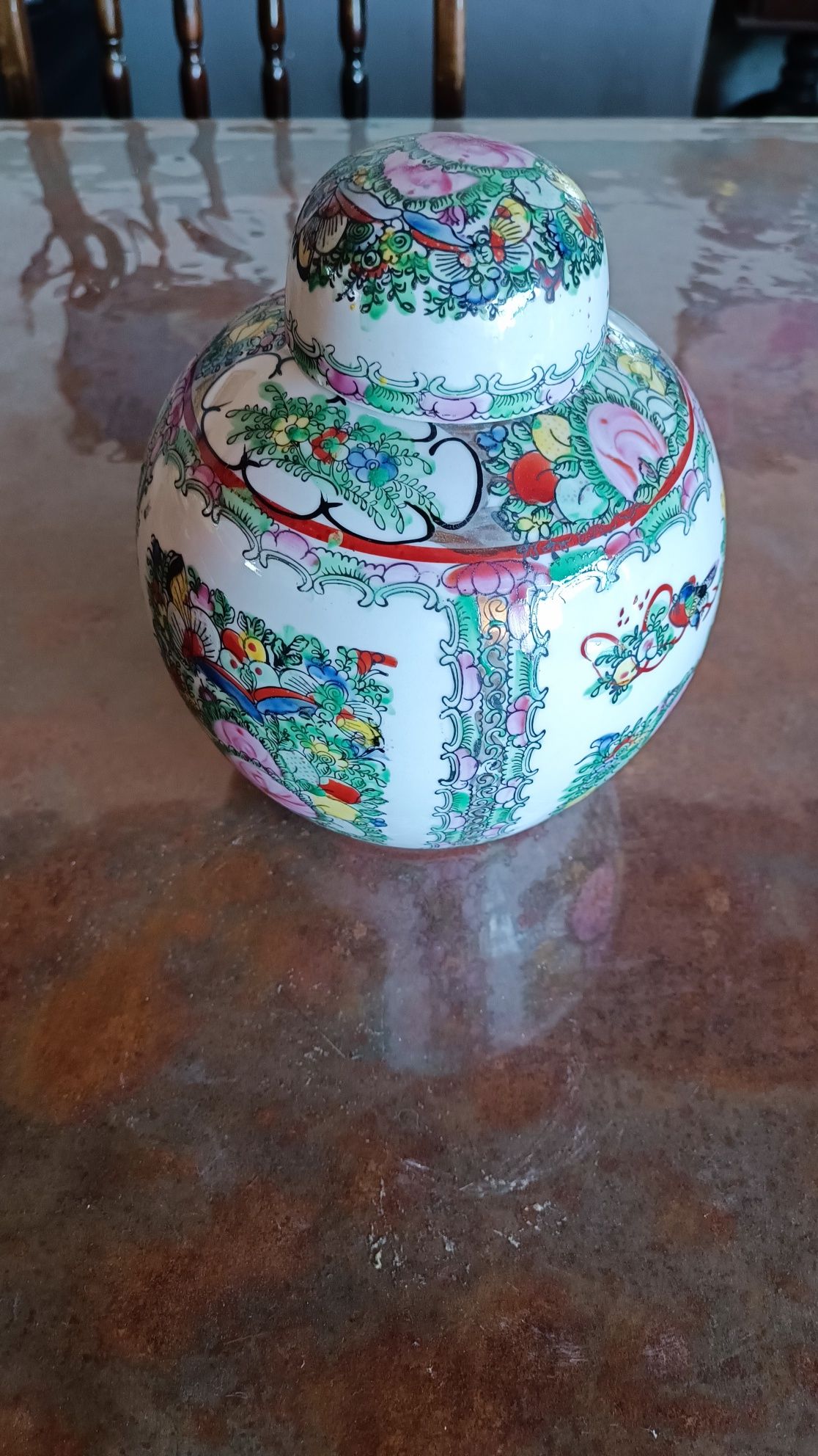 Vaso de porcelana chinesa