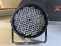 reflektory par64 led flash RGBW 12 sztuk z dwoma statywami