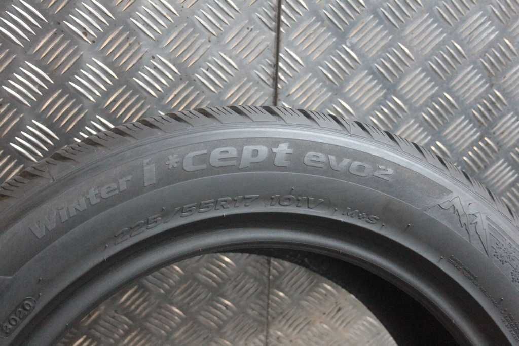 225/55/17 Hankook Winter i*cept evo2 225/55 R17 101V 7mm 2020r