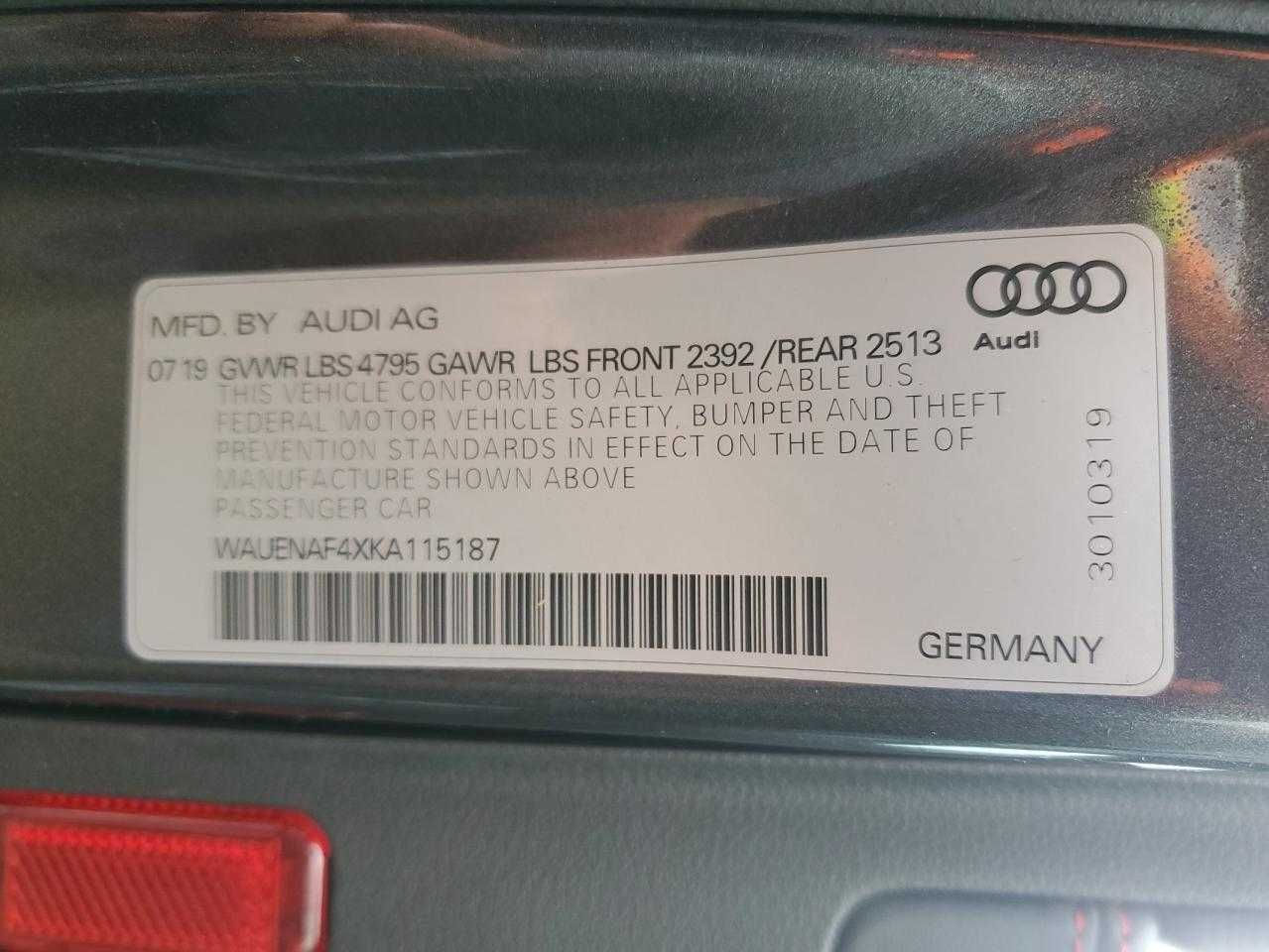 Audi A4 Premium Plus 2019
