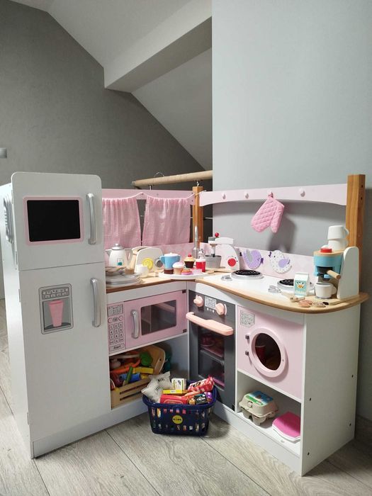 Kuchnia drewniana Kinder Kraft z akcesoriami