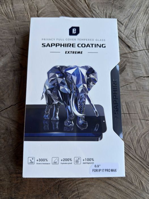 Película / Protetor de Ecrã de Privacidade  iPhone 17 Pro Max - Safira