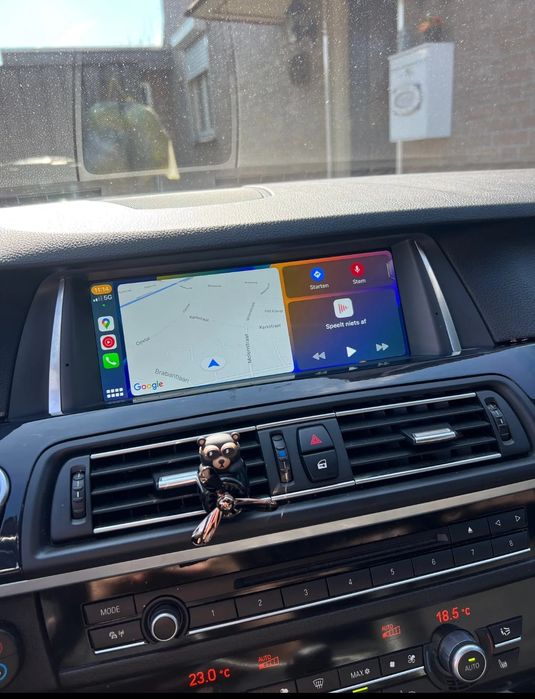 Rádio Android 13 com GPS BMW F10 F11 (Novo)