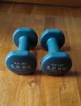 Halteres 3kg - como novos