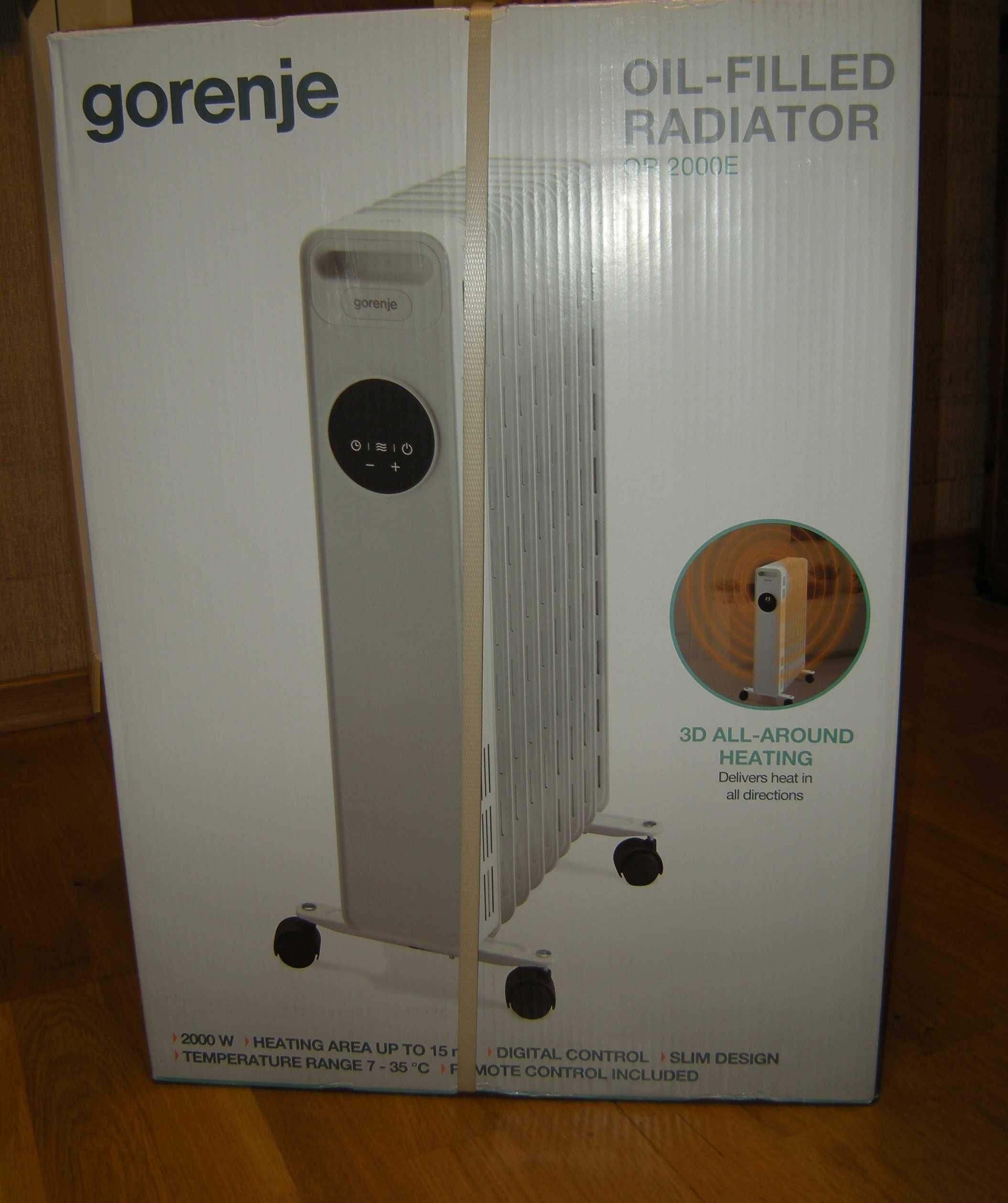Масляный напольный обогреватель  Gorenje OR 2000 E