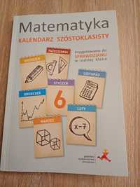 Kalendarz szóstoklasisty matematyka