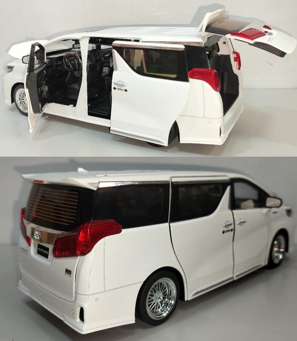 Toyota ALPHARD Executive Lounge модель 1:18 автоматические двери Звук
