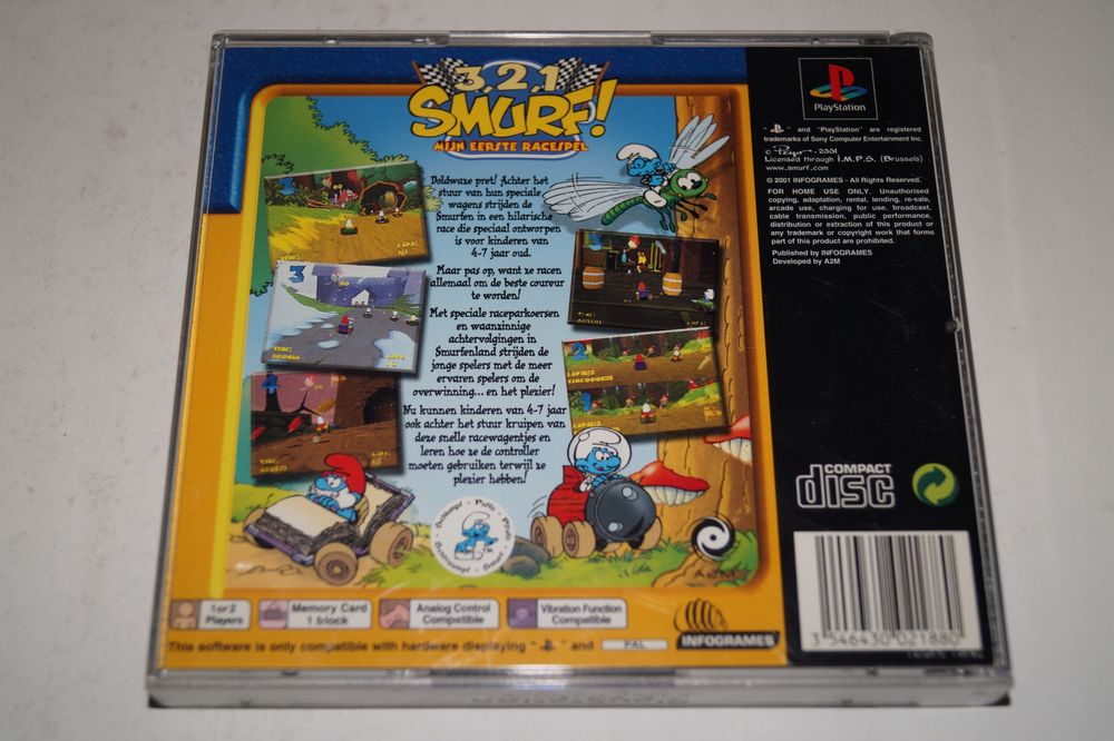 3.2.1 Smurf Playstation (Psx) Pudełkowa
