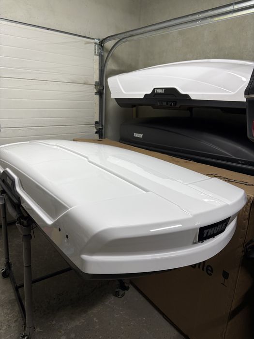 Як новий Thule Motion XT Alpine білий туле бокс автобокс багажник