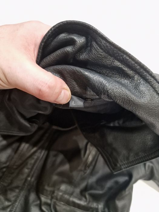 Kurtka Skóra skórzana parka ocieplena roz,l,xl,52,50 54 ocieplena