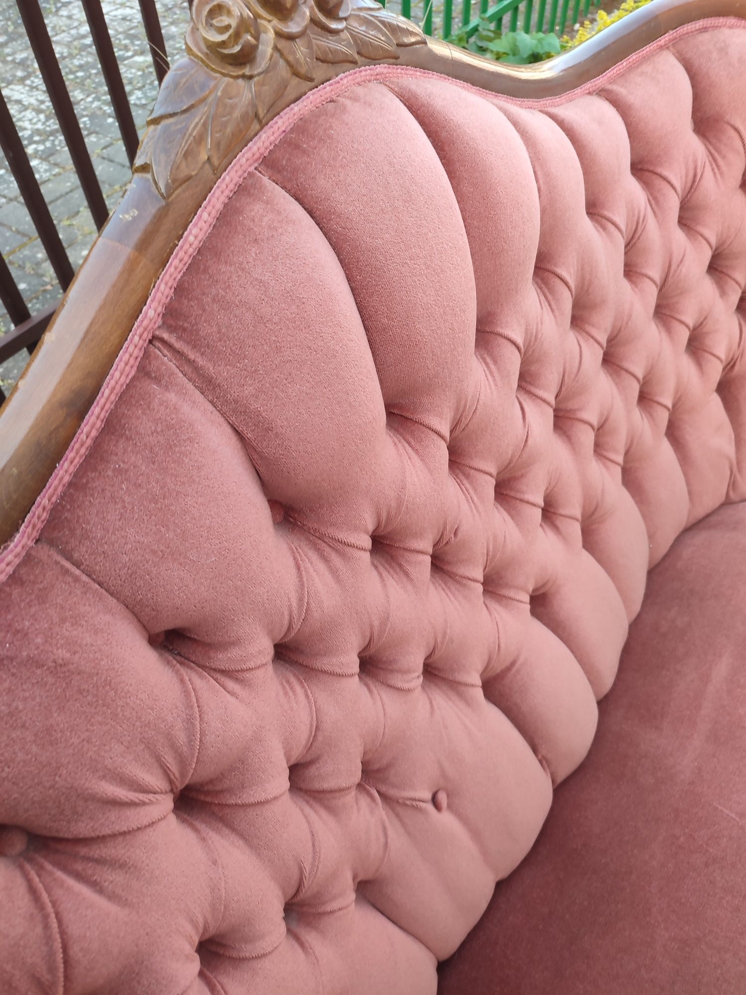 Sofa 2-osobowa styl Ludwik