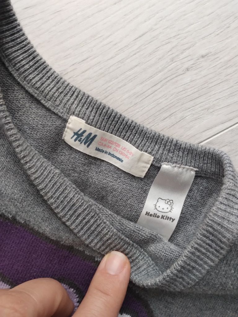 Paka ubranek dla dziewczynki 122-128, Zara, H&M, Benetton, 19szt