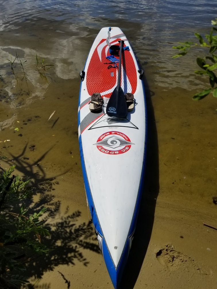 Профессиональный сап BIC SUP 14'0" C-TEC Tracer World Series
