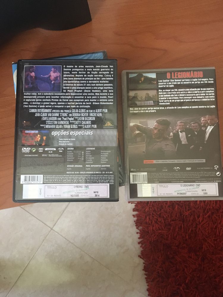 Coleção DVD Van Damme