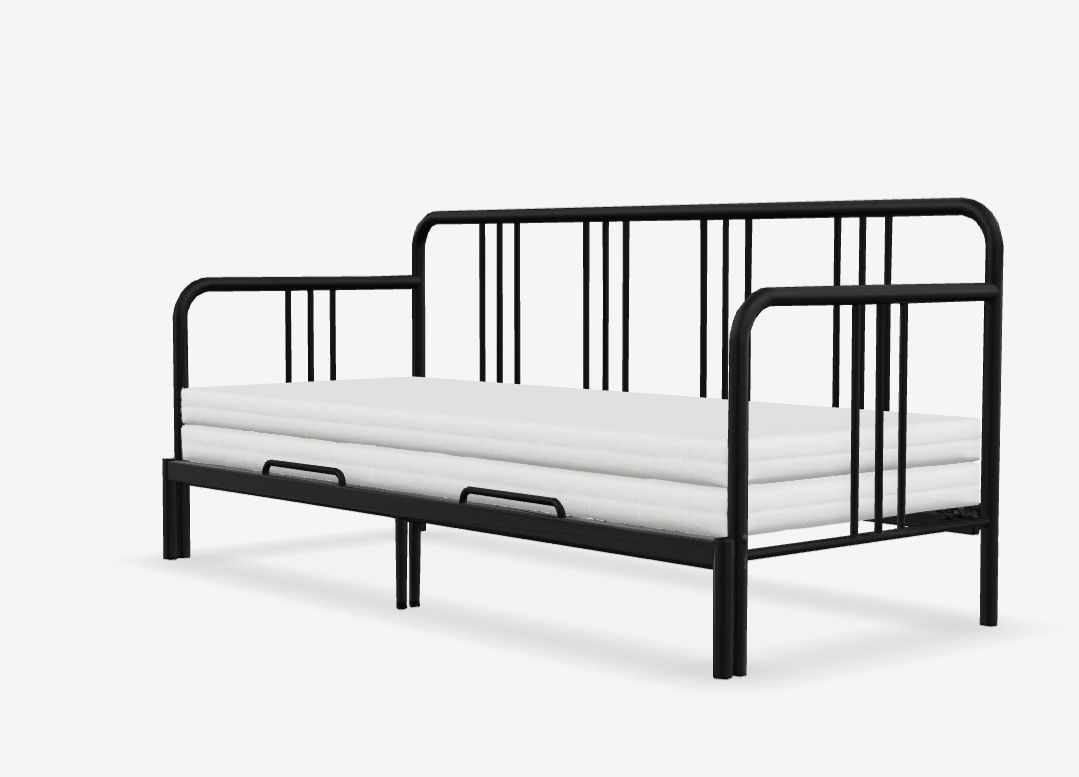Cama IKEA Fyresdal com oferta de colchão