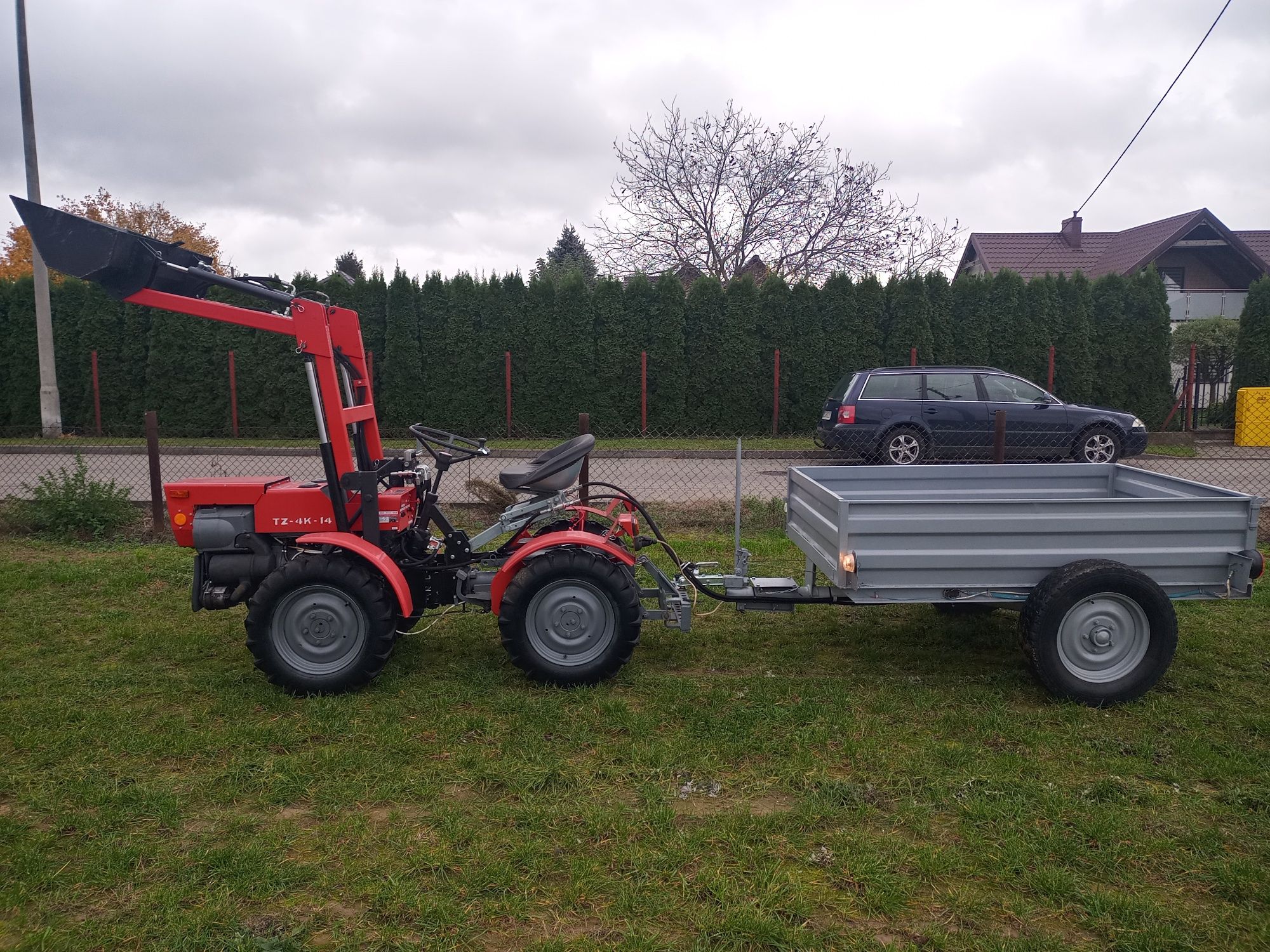 Traktorek Wywrotka Ogrodnicza do tz4k14 tv521 iseki kubota ursus c330