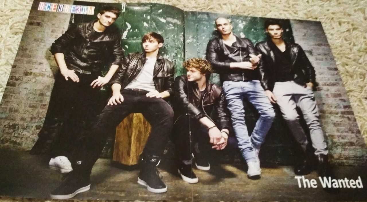 Плaкaты,постеры  группа The Wanted