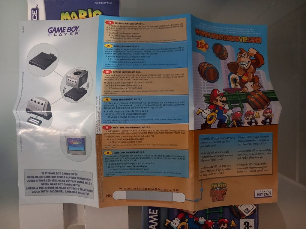 Mario Vs donkey kong gameboy advance completo