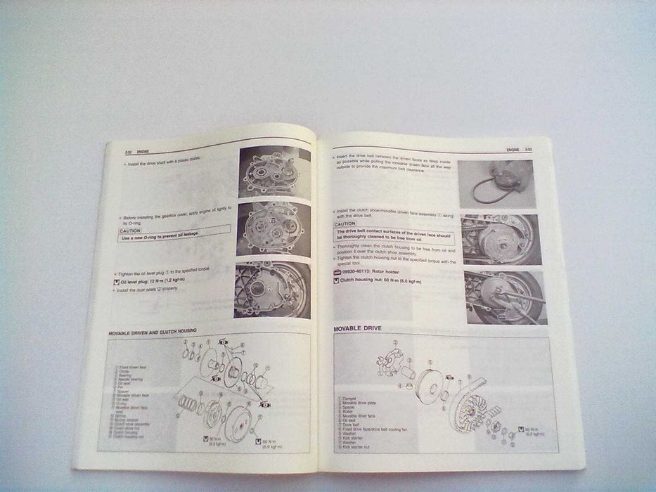 Manual Técnico Oficial Suzuki UE 125T - 150T