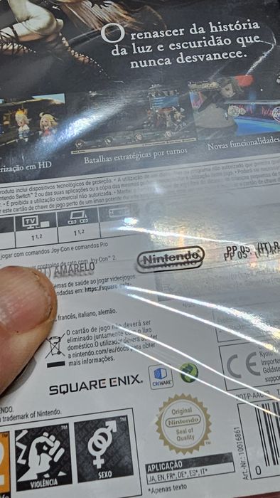 Bravely Default Flying Fairy Remaster Nintendo Switch 2 Selado