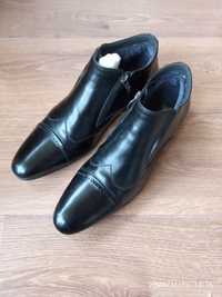 Зимние мужские туфли на цегейке 42 размер