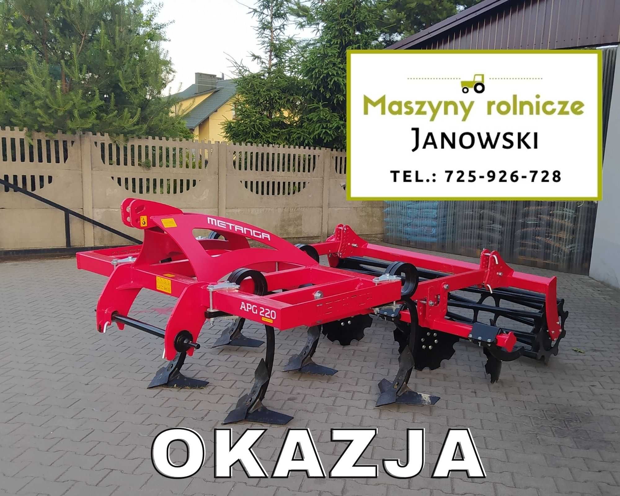 Agregat Podorywkowy Gruber Metanga 1.8, 2.2, 2.6, 3.0! Transport!