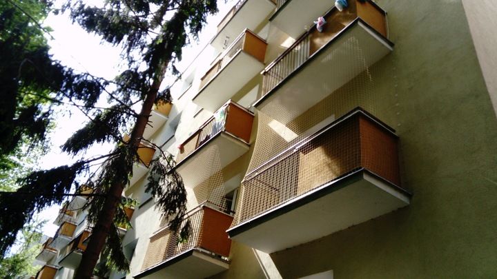 Siatka Na Balkon Okno Gołębie Ptaki Dla Kota Oko 50mm Rozmiar 4 X 2 M
