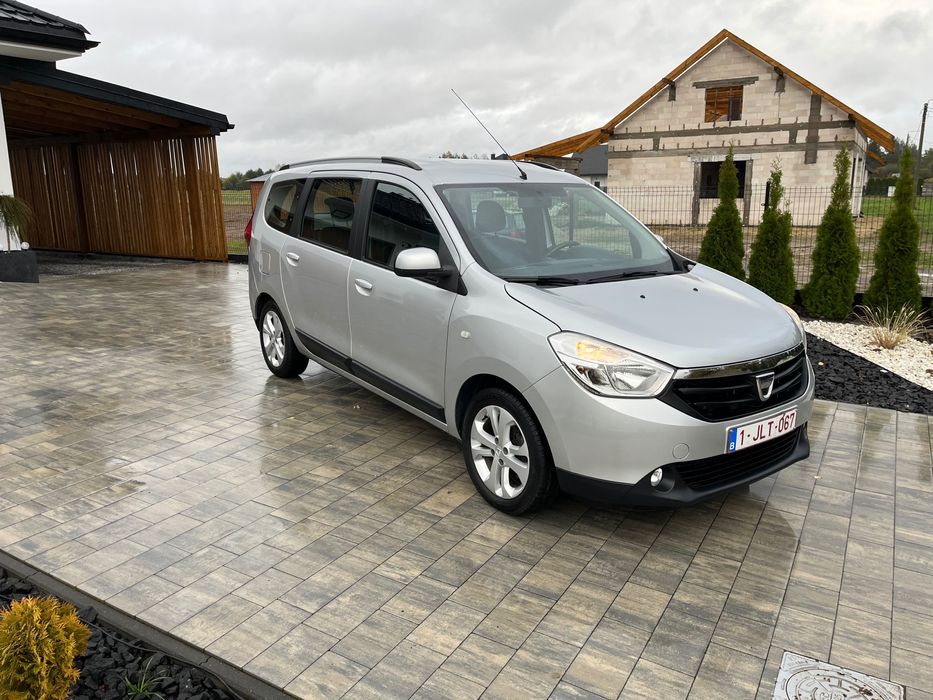 Dacia Lodgy 2016r benzyna Alu klima niski przebieg Duży serwis Zaprasz