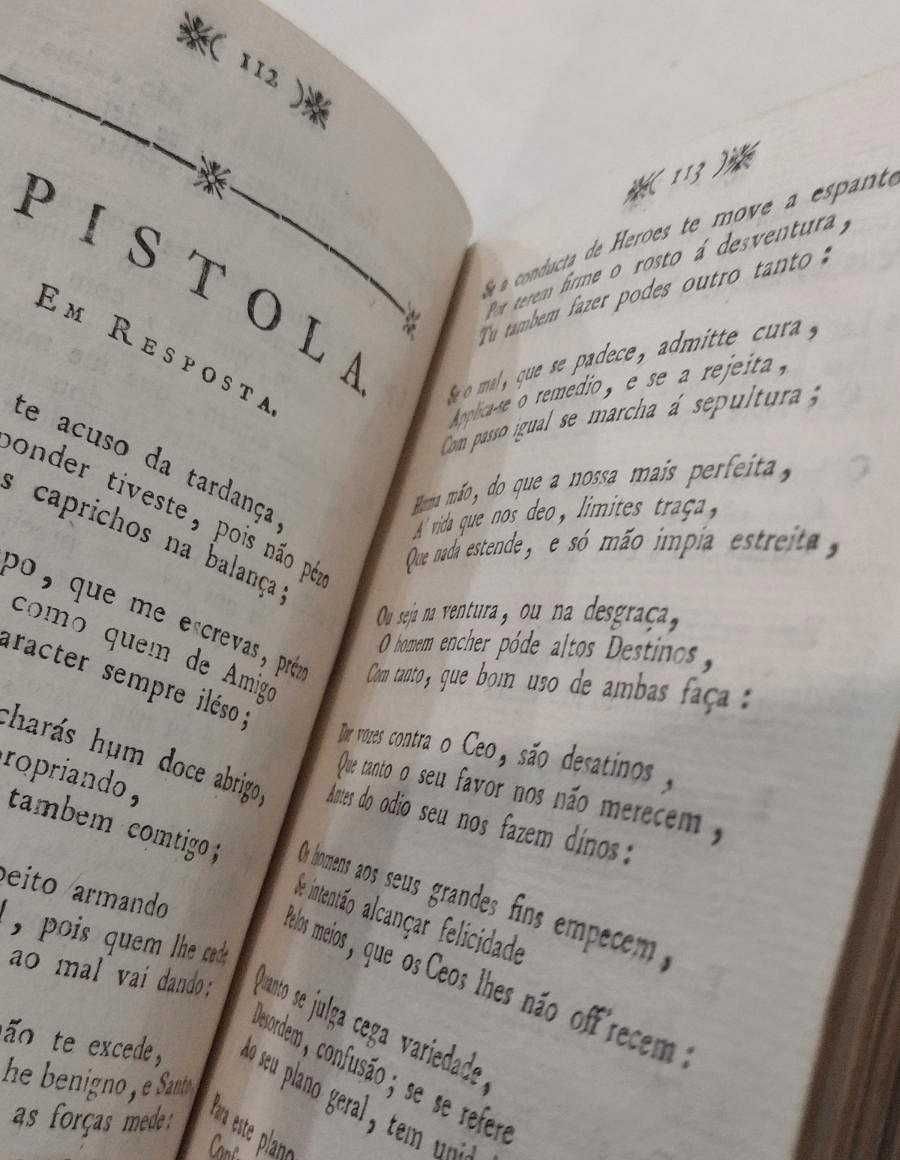 Obras Poeticas de hum Anonymo 1805